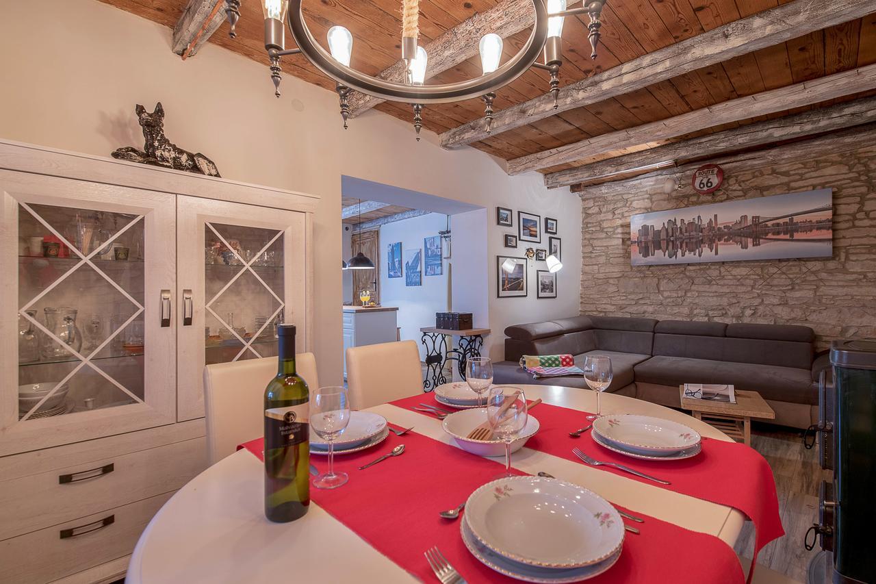 Rustic Istrian House Varesco Krnica Exterior foto